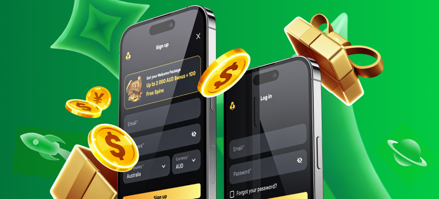 RocketPlay app login
